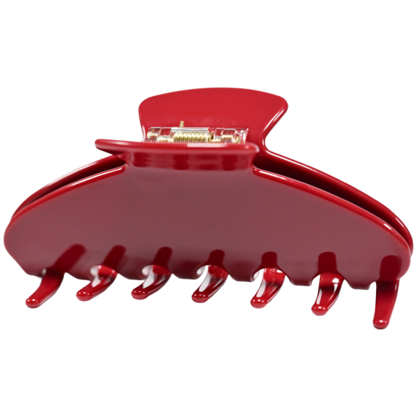 4 inch Banana Hair Claw Clips (Cherry Red)
