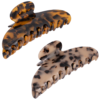 5 inch Banana Hair Claw Clips (Tortoise)