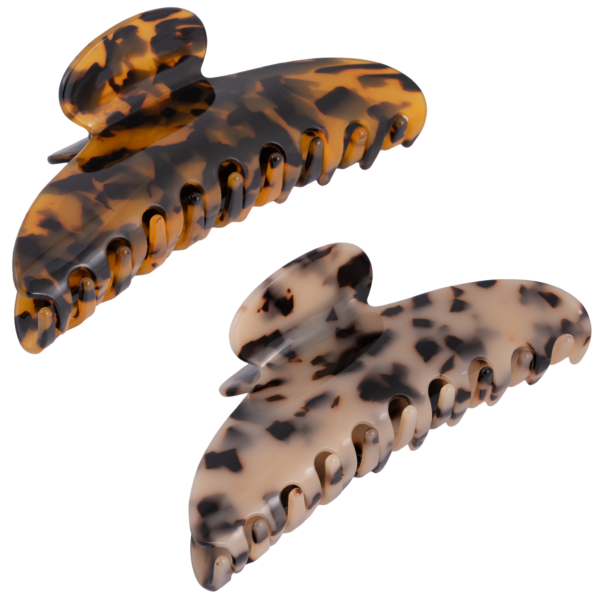 5 inch Banana Hair Claw Clips (Tortoise)