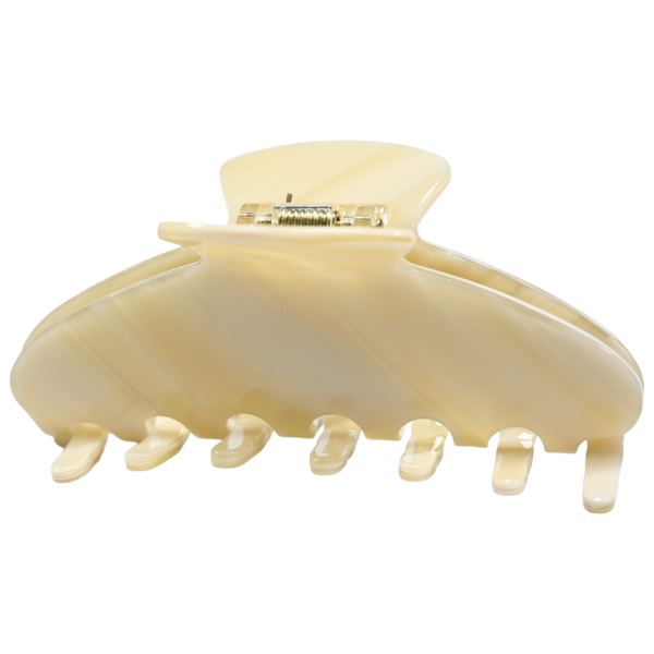 4 inch Banana Hair Claw Clips （Buttercream）