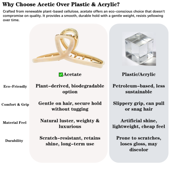 Acetate & Alloy 4.7" Large Hair Claw Clips (Mermaid & Tortoiseshell brown blue)