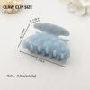 3 Inch Sparkling Crystal Hair Claw Clip (Ocean Blue)
