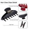 3 4 inch Banana Hair Claw Clips